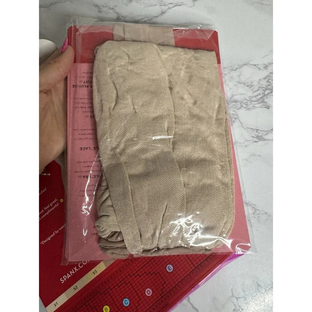 SPANX Firm Believer Shaping Sheer Tights 20 Denier S2 Beige Full Toe